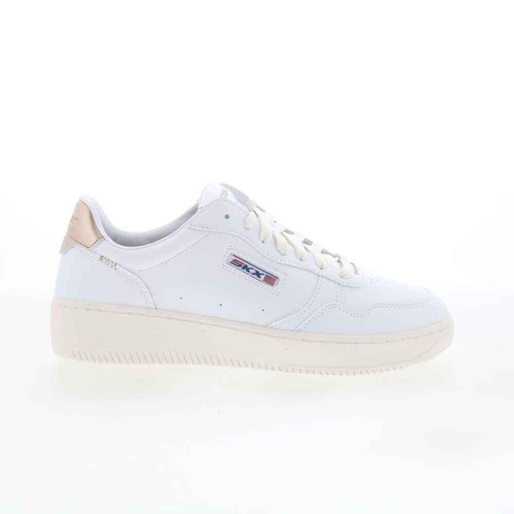 Skechers Womens Sport Court 2.0 Gleaming Shine White Shoes (NWT)